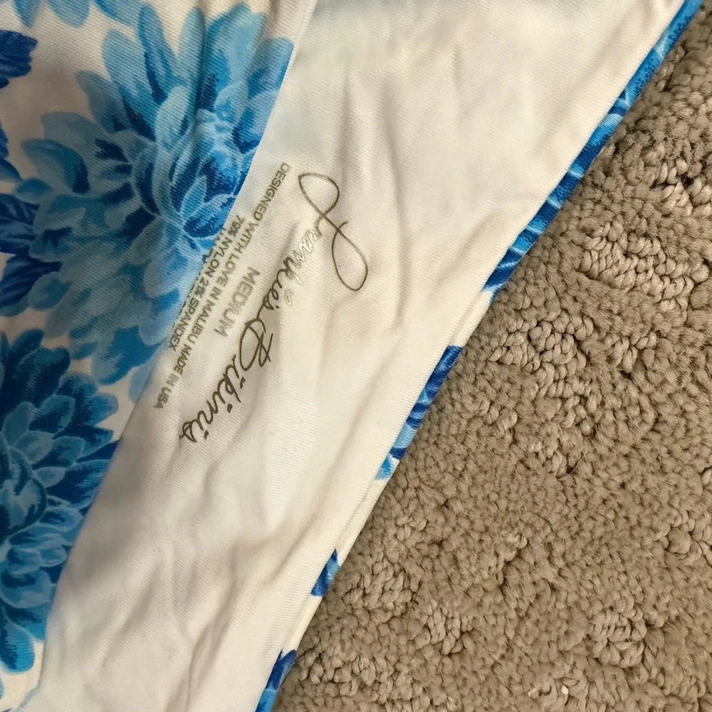 Frankie’s bikini Blue Floral Crochet